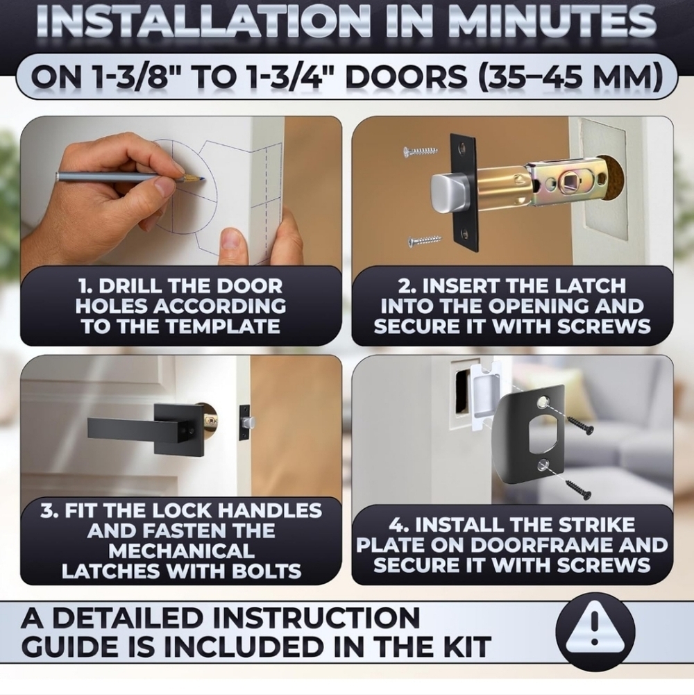 Front Door Lock Set - Picture 6 of 9
